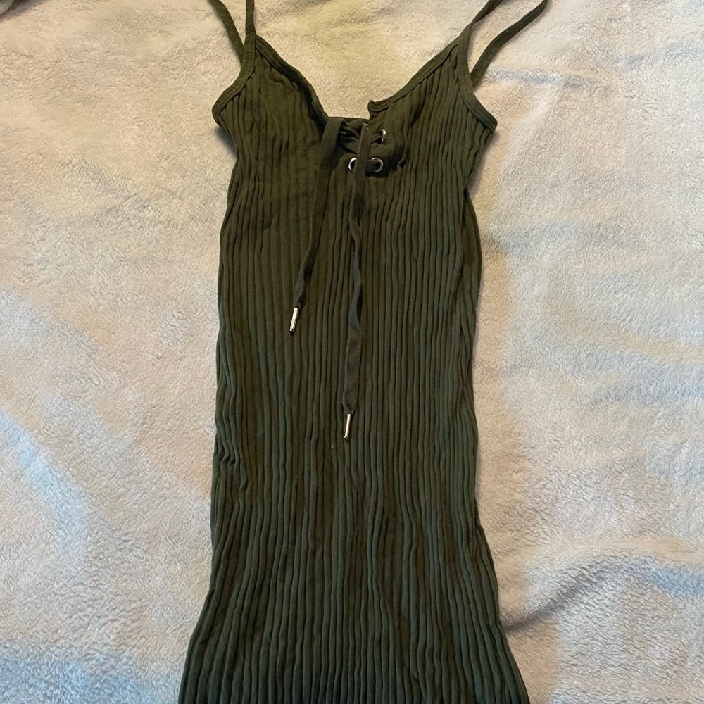 Thin Strapped Long Dress